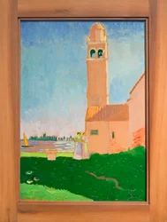 Kyrka vid lagunen