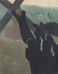 Golgata eller uppstigning till Golgata, 1889.