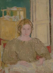 Porträtt av Martha med öppna händer, ca 1894-95