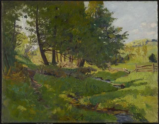 Sommar nära Beaupré, ca 1900 (olja på duk)