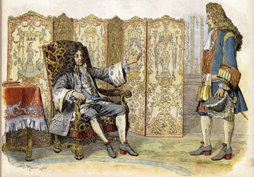 År 1712 kallade Ludvig XIV Solkungen (Kung Sun eller Ludvig den Store