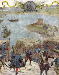 Augsburgs förbunds krig: nederlag för de engelska och holländska flottorna före Camaret (slaget vid Camaret), 18 juni