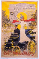 Affisch för bilkarosseri, 1899