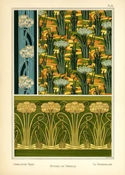 The Umbellated Rush (färg litho)