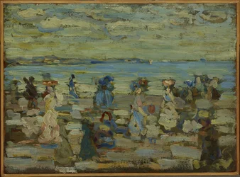 Strandscen