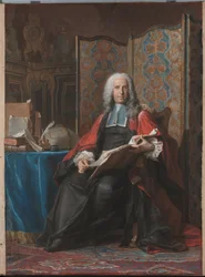 Porträtt av Gabriel Bernard de Rieux