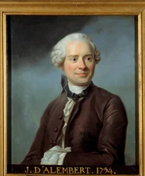 Porträtt av Jean Le Rond d