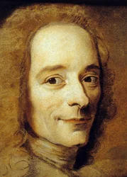 Francois Marie Arouet aka Voltaire (pastell på papper)