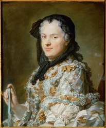 Drottning Marie Leczinska, hustru till Ludvig XV:e...