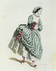 Corallina 1744, av Maurice Sand (1823-1889)