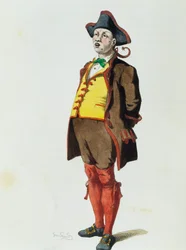 Gianduja 1858, av Maurice Sand (1823-1889)