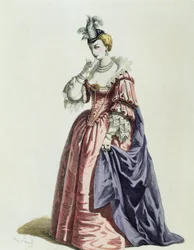 Isabella år 1600, av Maurice Sand (1823-1889)