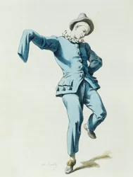 Peppe o Beppe Nappa 1770, av Maurice Sand (1823-1889)