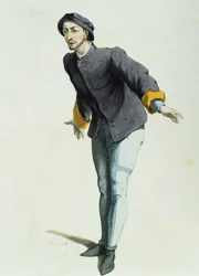 Ruzzante 1525, av Maurice Sand (1823-1889)
