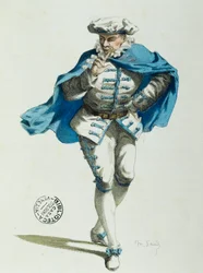 Scapino (färglitografi)