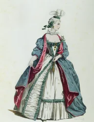 Silvia 1716, av Maurice Sand (1823-1889)