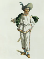 Tabarino 1618, av Maurice Sand (1823-1889)