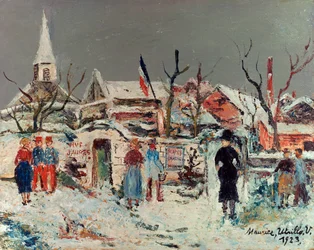 Landskap under snön, Maixe