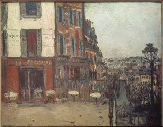 Terrass på Rue Muller