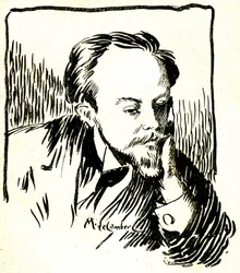 Gustave Le Rouge, ca 1899 (trägravyr)