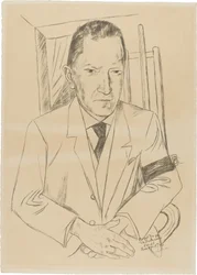 Porträtt av Reinhard Piper (1879-1953)