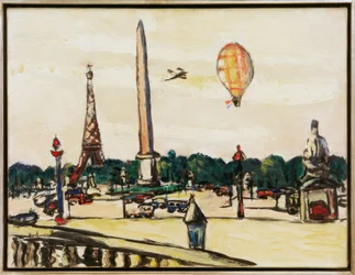 Place de la Concorde vid Tag