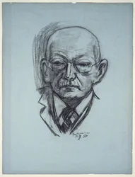Porträtt av Georg Swarzenski