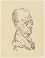 Porträtt av Georg Swarzenski