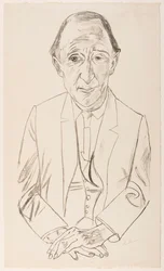 Porträtt av tonsättaren Frederick Delius