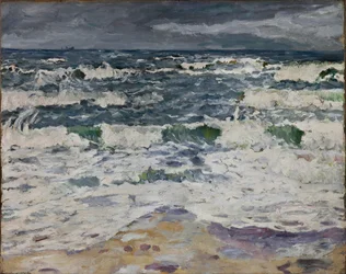 Havslandskap, ca 1907 (olja på duk)