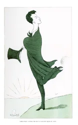 Lord Byron, Shaking the Dust of England from his Shoes, 1904.