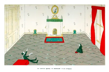 Mr Tennyson, Reading In Memoriam to his Sovereign, 1904.