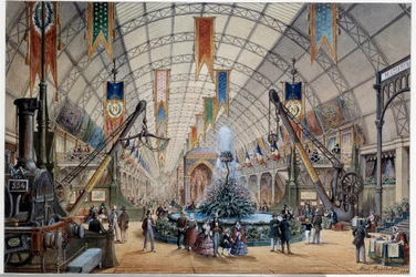 Industriell revolution: "" Utsikt över Palais de l