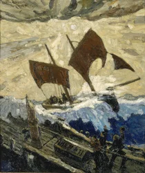 En incident på Engelska kanalen, 1919.