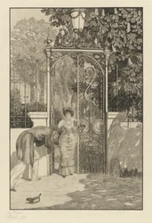 Vid porten Am Thor, 1887.