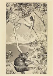 Björn och älva (Intermezzi, opus IV, blad 1)
