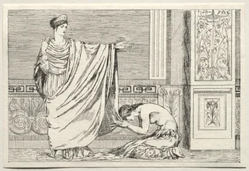 Amor och psyke: Psyche och Juno, 1880.