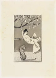 Dolce far niente (Siesta II) (Etsade skisser, opus I, blad 8)