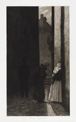 Ett steg (Dramer, opus IX, blad 2)