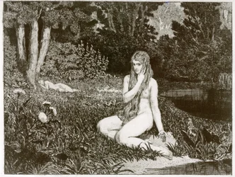 Eva och framtiden (Opus III), blad 1: Eva