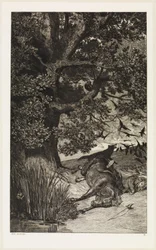 Fallen ryttare (Intermezzi, opus IV, blad 11)