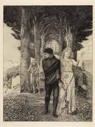 Geni (konstnär) (Om döden, andra delen, opus XI, blad 3)