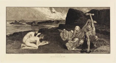 Intermezzo (Adam och Eva och Döden och Djävulen) (En kärlek, opus X, blad 6)