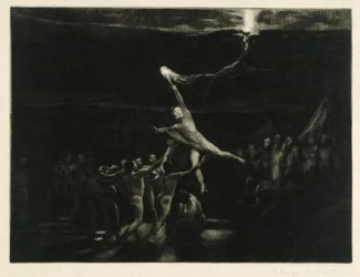Ljusstölden (blad 22 ur: Opus XII, Brahmsfantasi)