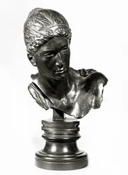 Cassandras huvud, ca 1895 (brons)