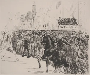Drottningen av Hollands ankomst, 1913