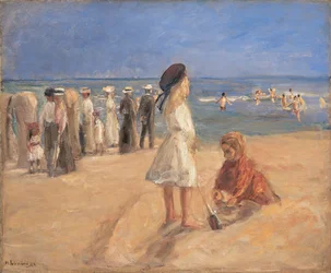 Strandliv, 1916.