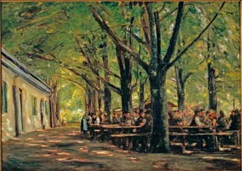 Ölträdgård i Brannenburg