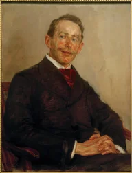 Porträtt av Dr. Max Linde
