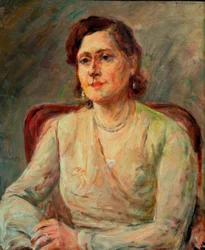 Porträtt av Lydia Petrowa